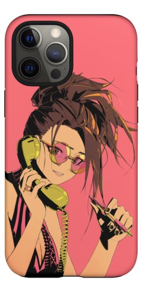momo yaoyorozu tpu phone case