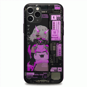 Gothic Cyberpunk Industrial LED Case