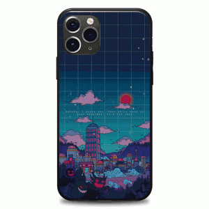 Lavender Town Dark LED Case