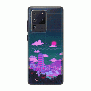 Lavender Town Dark LED Case