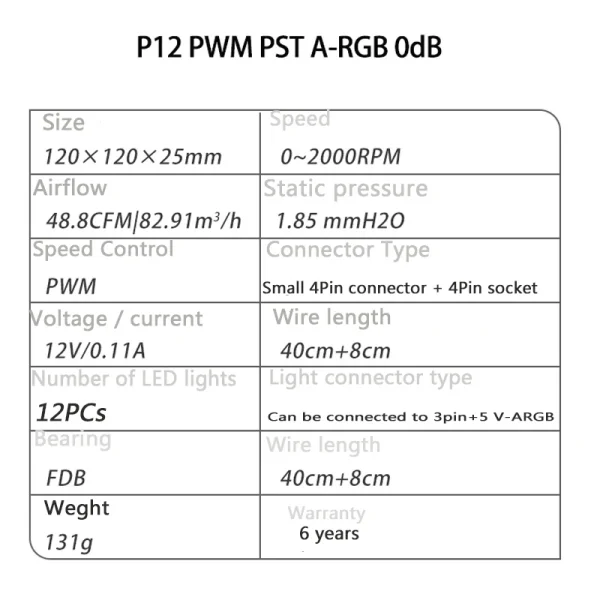 Arctic Breeze Pro Silent RGB Fan - Image 2