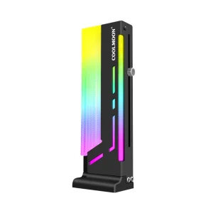 Luminous Crystal GPU Support Stand