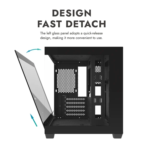 Horizon Glass Gaming PC Chassis - Image 3