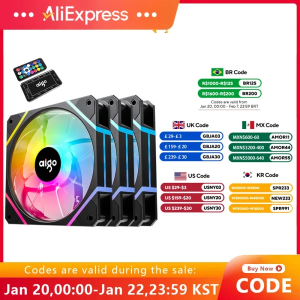 CoolFlow Pro RGB Performance Cooling Kit