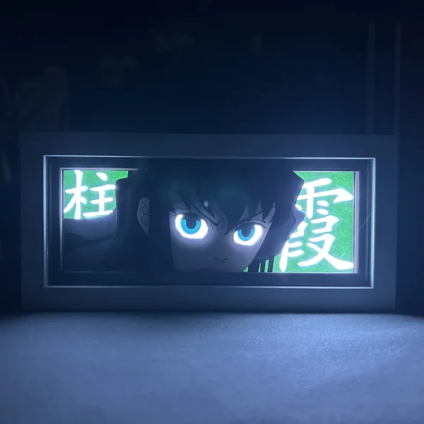 Blue Eyes Anime Light Box - Image 2