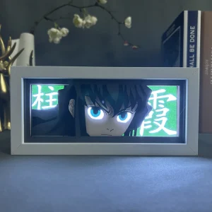 Blue Eyes Anime Light Box