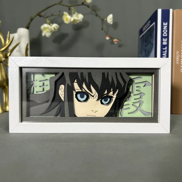 Blue Eyes Anime Light Box - Image 5