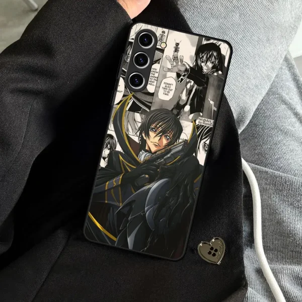 Sleek Anime Warrior Phone Shield - Image 4