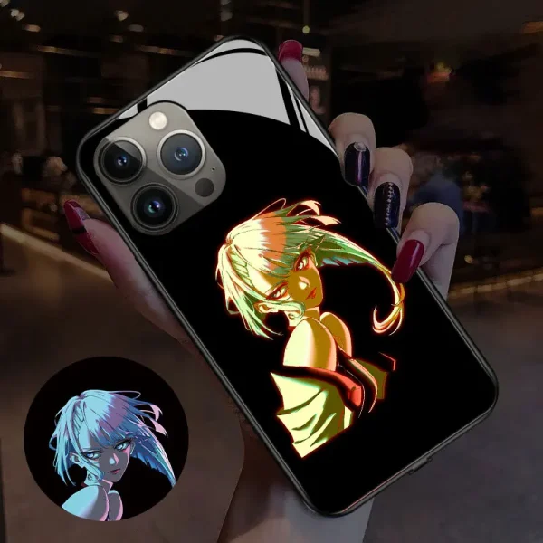 Cyberpunk Love Couple Phone Case - Image 4