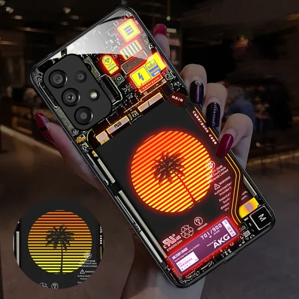 Glowing Tech City Smart Case - Image 5