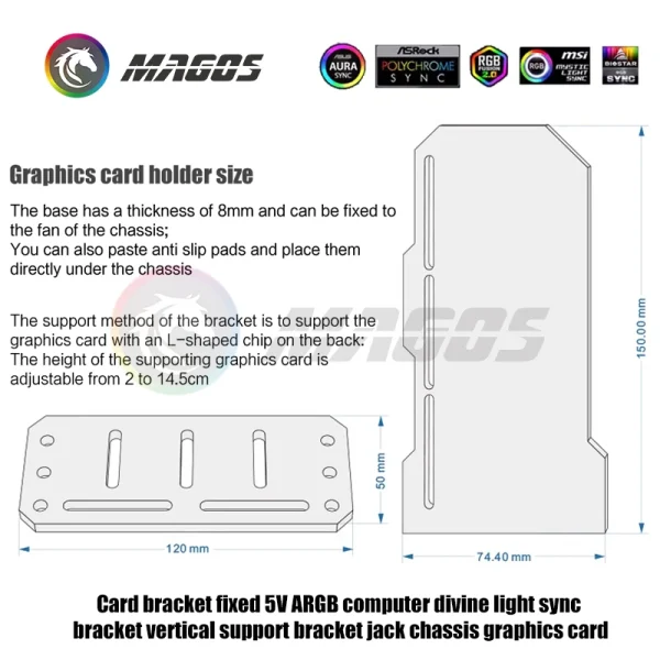 GraphGuard Luminous Support Bracket Pro - Image 2