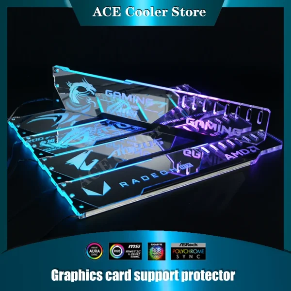 Card Support Illumination Bracket