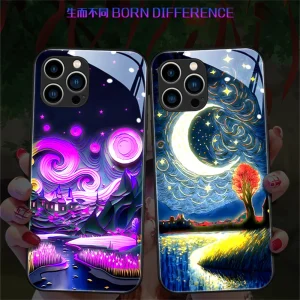 Illuminating Mobile Artistic Shield Case