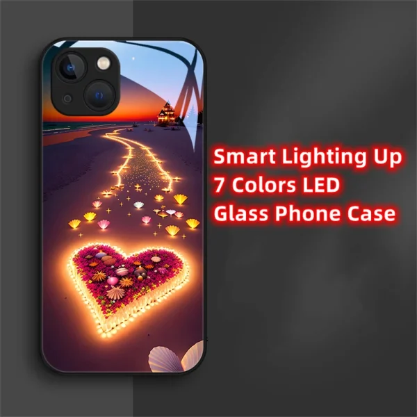 Radiant Heart Phone Case - Image 2