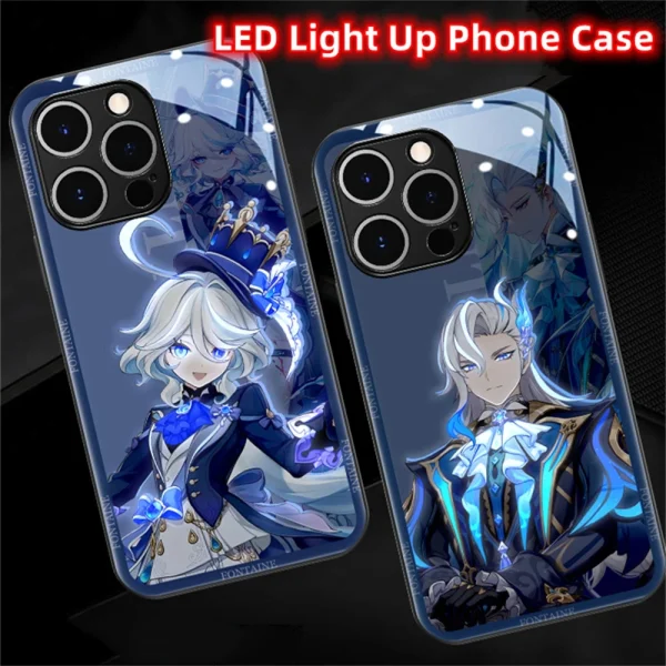 Blue Quin Phone Case - Image 3