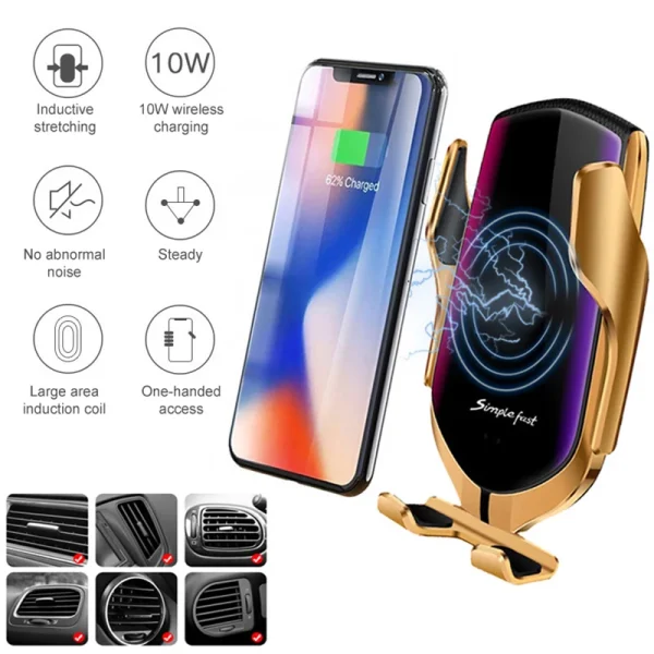 Precision Touch Auto-Align Wireless Charger - Image 3