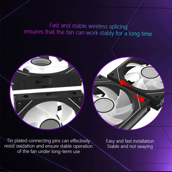Radiant Mirror Flow Cooling Fan - Image 4