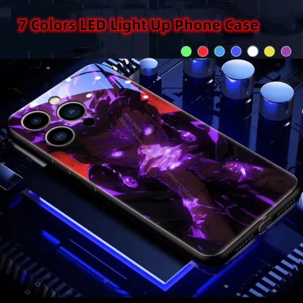 Mystic Sorcerer Glow Phone Case - Image 4