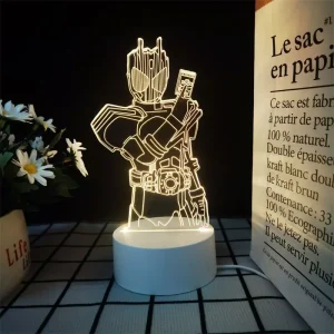 Radiant Crimson Lamp
