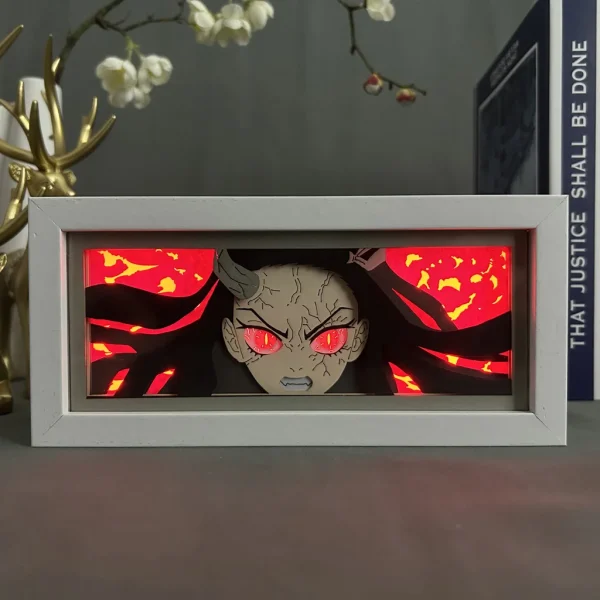 Crimson Demon Girl Illumination Light Box - Image 2