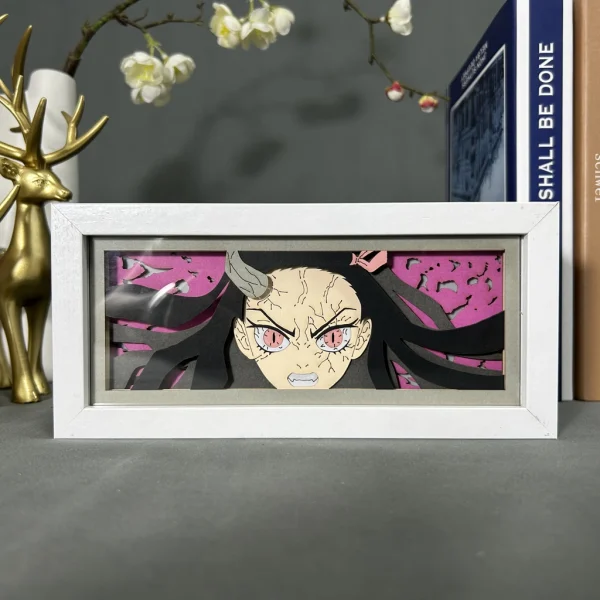 Crimson Demon Girl Illumination Light Box - Image 3