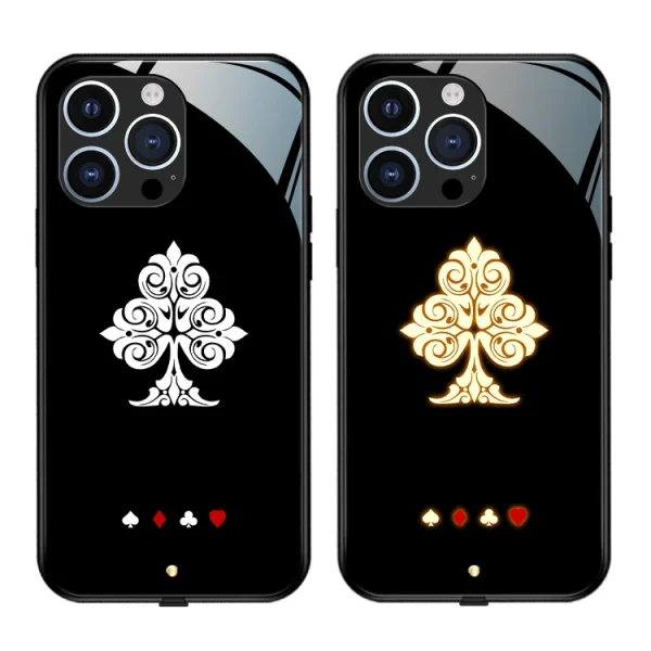Black Spade Suit LED Case - Image 6