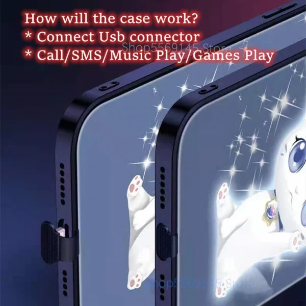 Stellar Kitty Luminous Phone Shield - Image 3