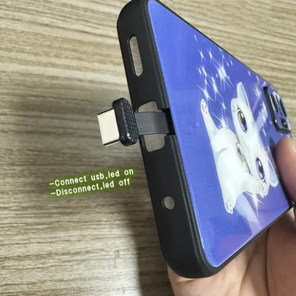 Luminous Feline Phone Shield Glow Case - Image 6