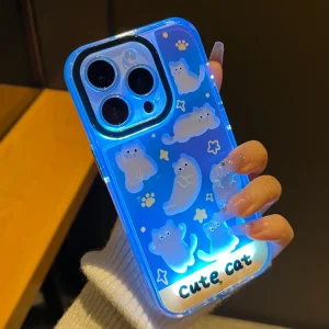 Stellar Glow Kitty Phone Shield