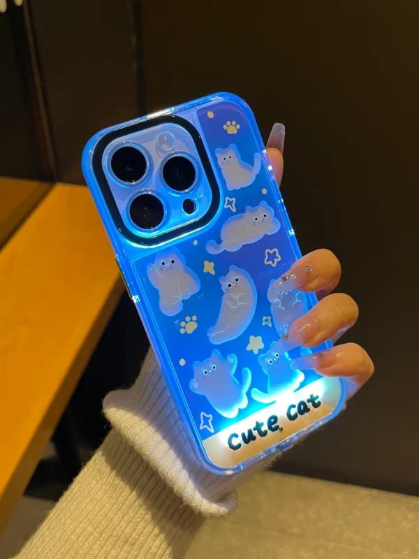 Stellar Glow Kitty Phone Shield