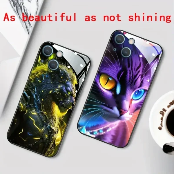 Illuminated Kitty Anime Glow Case - Image 2