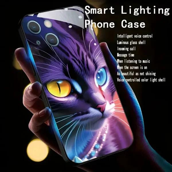 Illuminated Kitty Anime Glow Case
