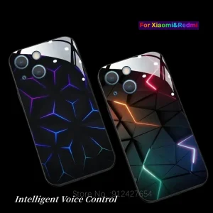 Cracked Glass Glow Phone Case
