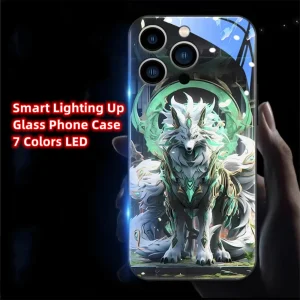 Cyber Guardian Glow Shield Case