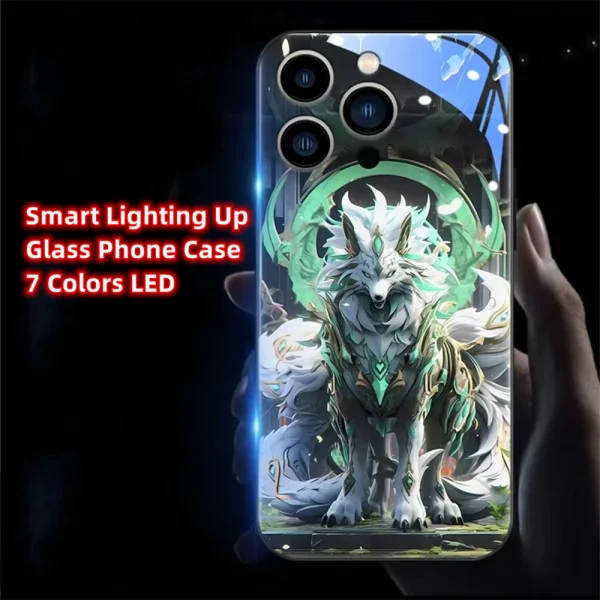 Cyber Guardian Glow Shield Case