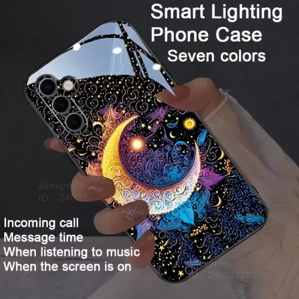 Celestial Glow Luminous Phone Shield - Image 2