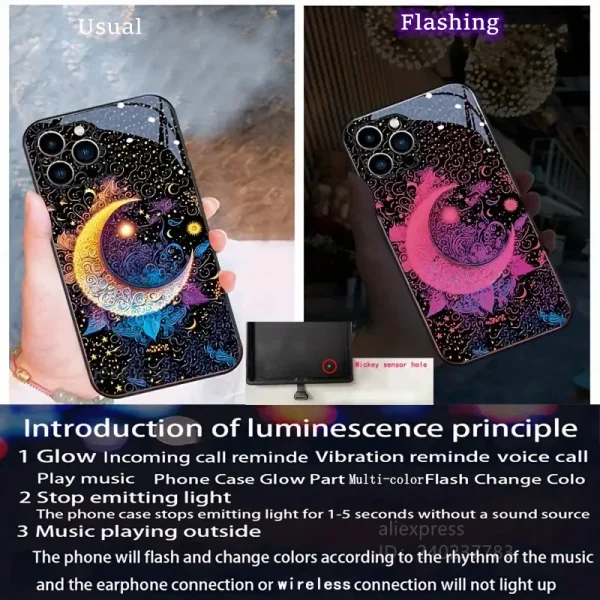 Celestial Glow Luminous Phone Shield - Image 3