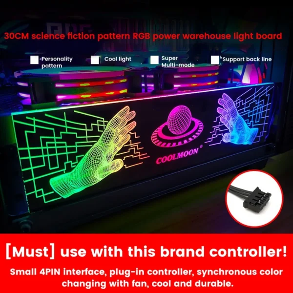 Spectrum PC Illumination Panel - Image 4
