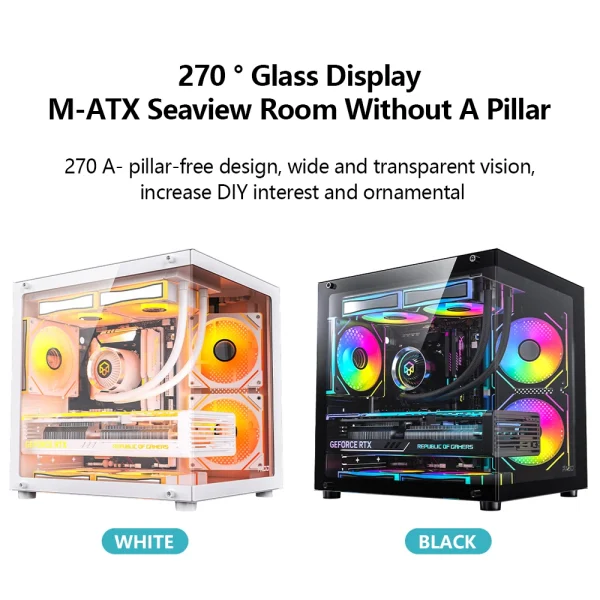 Panoramic Vista Gaming PC Enclosure - Image 3