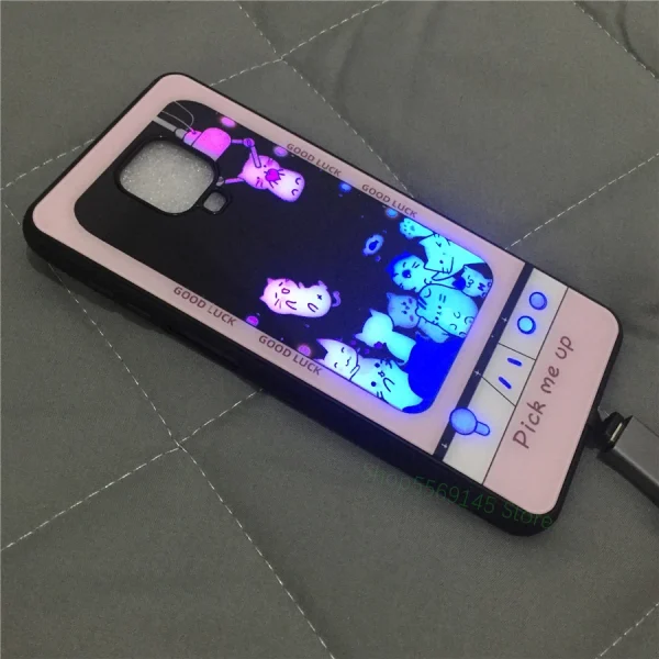 Luminous Feline Protective Phone Shield - Image 2