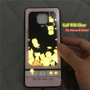 Luminous Feline Protective Phone Shield