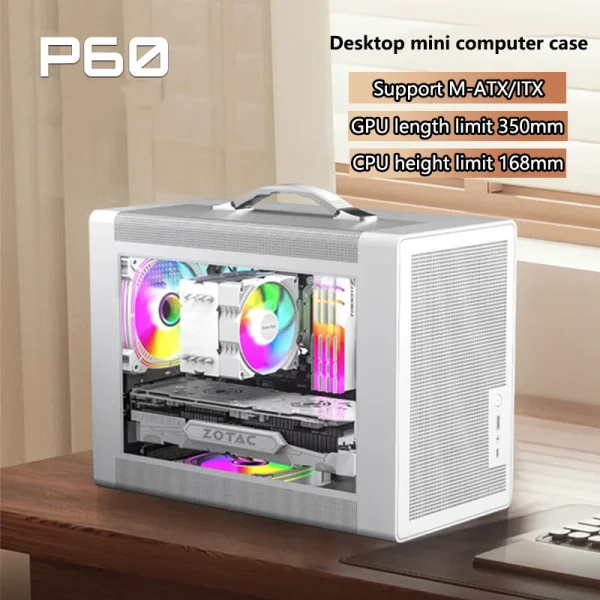 Compact Core Mini Desktop Chassis Pro