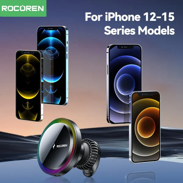 Magnetic Wireless Car Charger Pro - Image 6