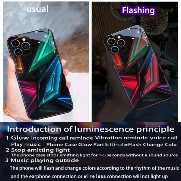 Radiant Glow Led Phone Case - Image 4