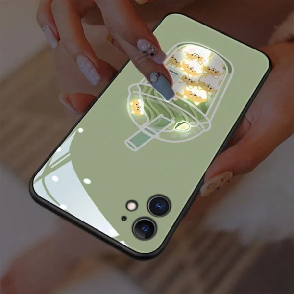 Luminous Feline Glow Phone Shield - Image 6