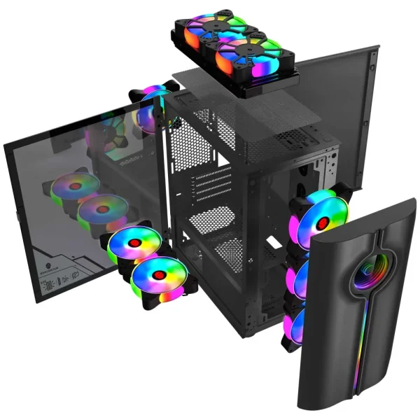 Apex Horizon Panoramic Gaming Chassis - Image 3