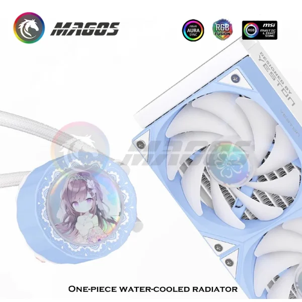 White Arctic Flow Precision Cooling System - Image 3