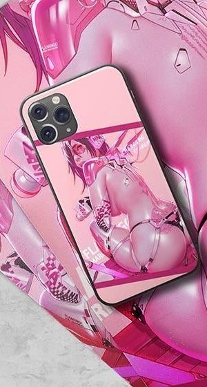 Pink Flamingo LED Case design photo