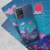 Lavender Town Dark LED Case design photo