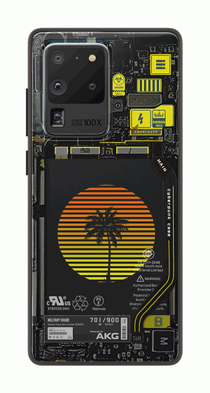Palm Tree Industrial LED Case photo
